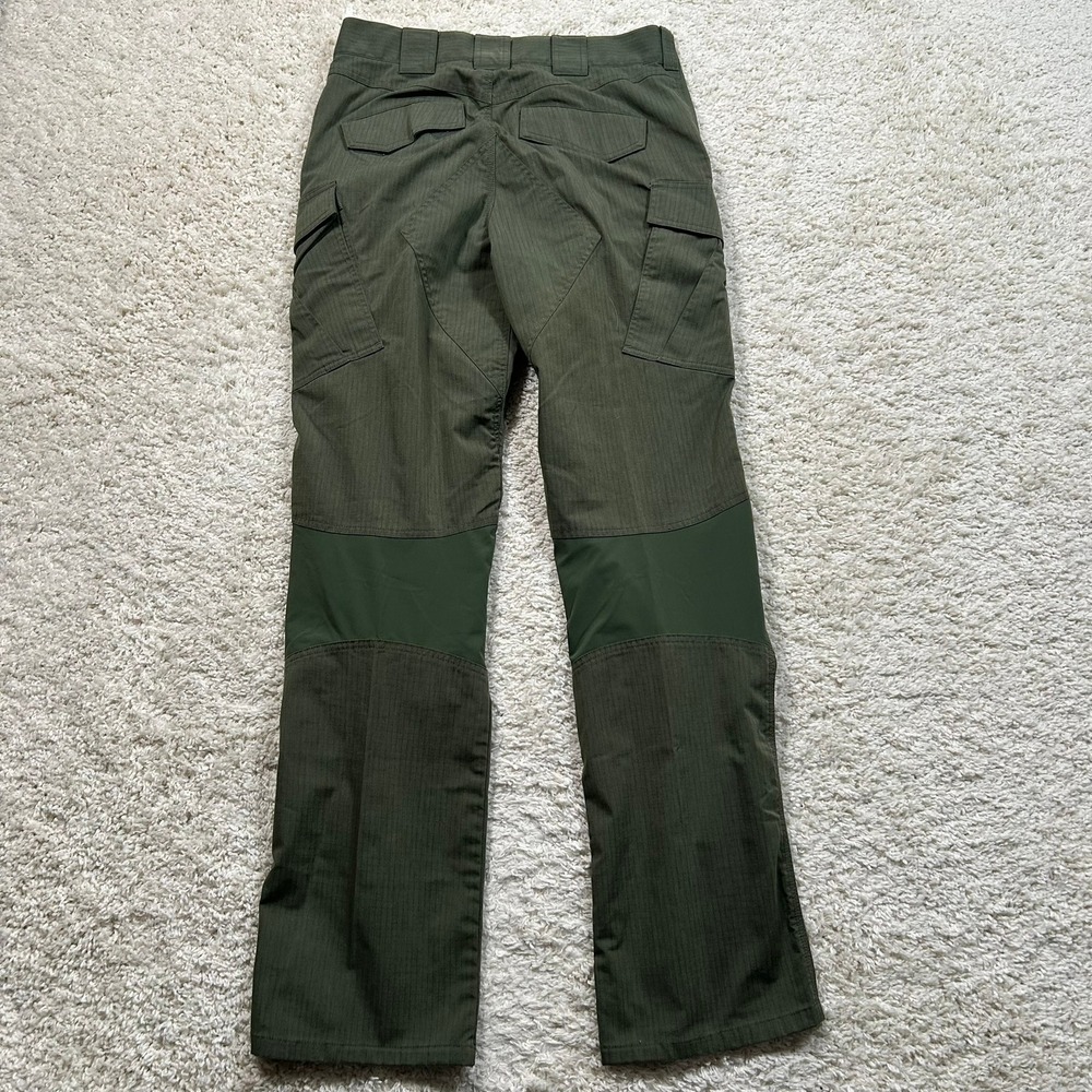 5.11 Tactical Stryke TDU Cargo Pants 32x36 Green Ripstop Articulated Knee 74433 - Picture 11 of 12